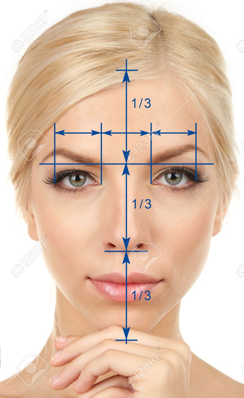Female Beauty Concept Perfect Face Proportions Stock Photo Picture And Royalty Free Image Image 36399368
