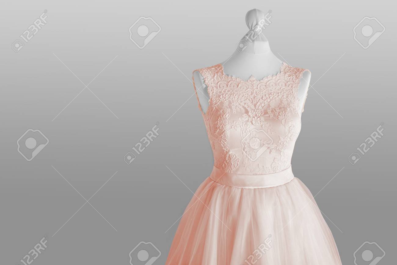 Wedding Dresses with Color Salmon
