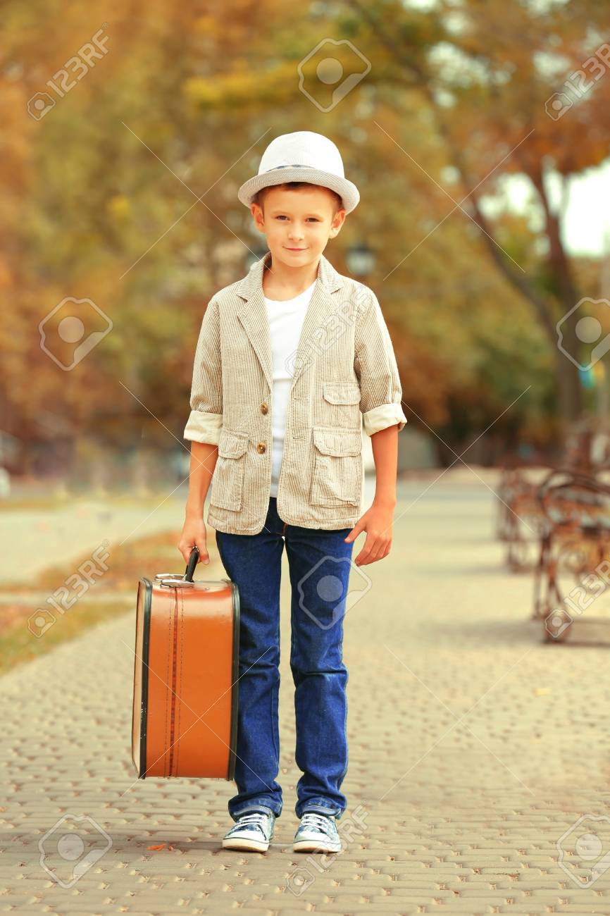 little boy suitcase