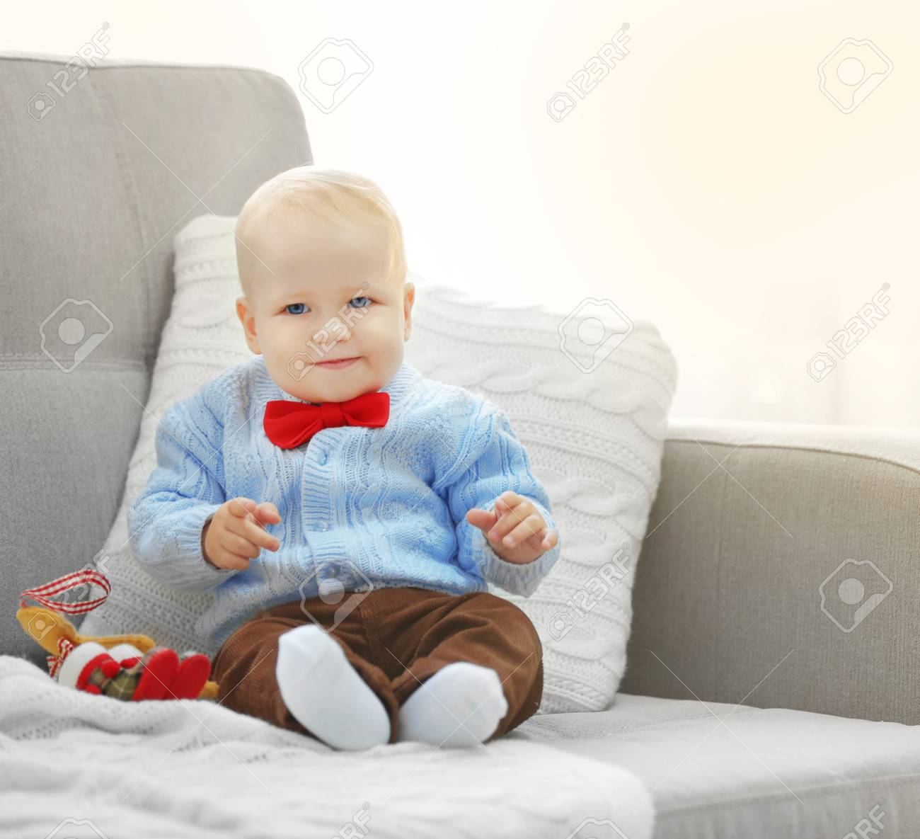 baby sitting sofa