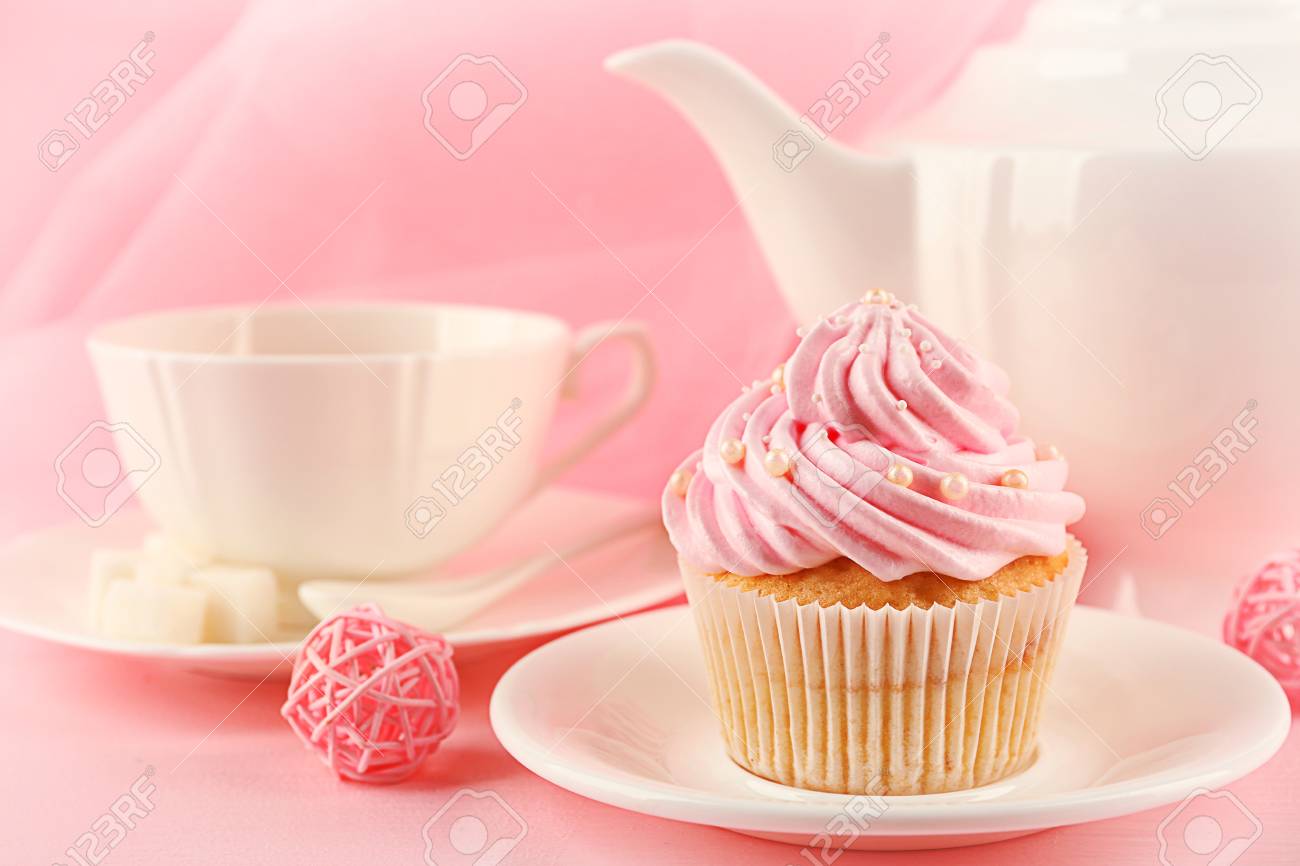 cupcake tea set