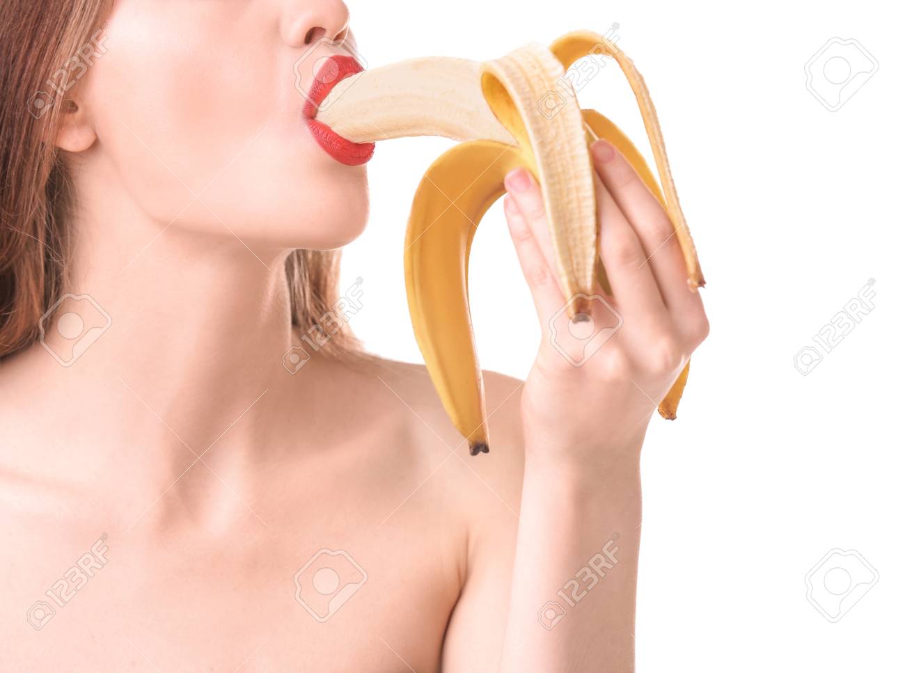 femme banane
