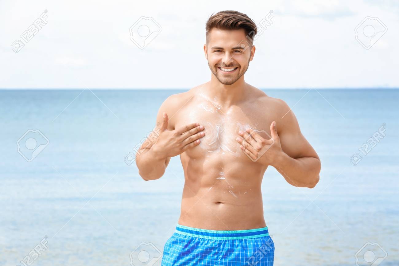 sunscreen man