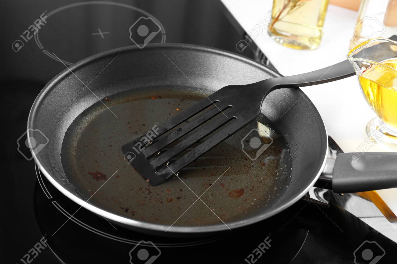 used frying pan