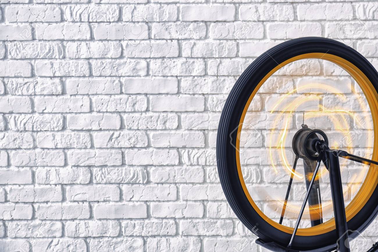 wheel of bicycle
