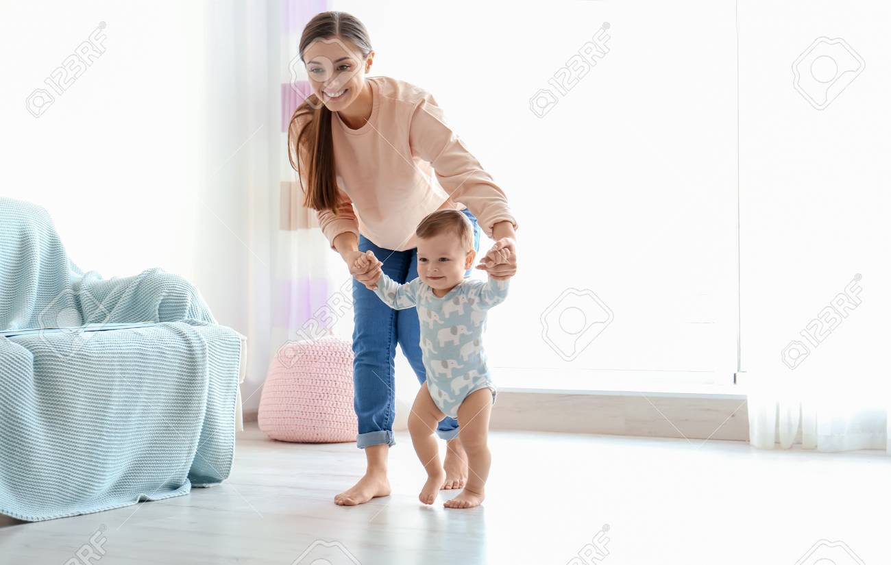 when should baby take first steps