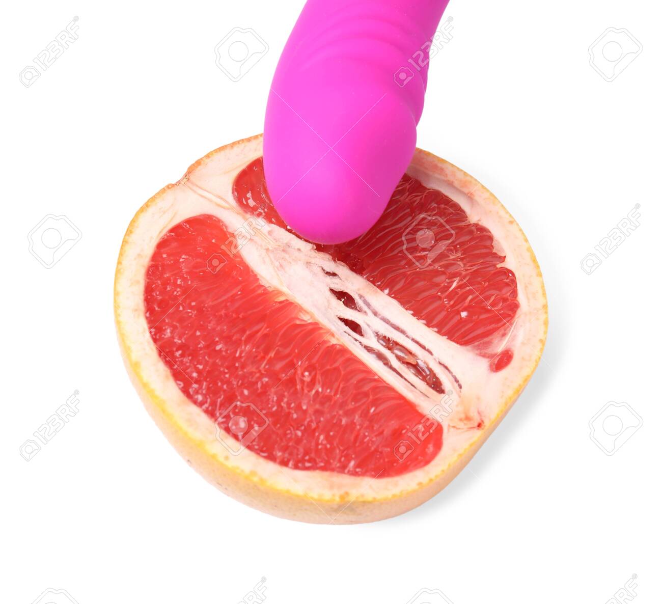 Grapefruit Dildo