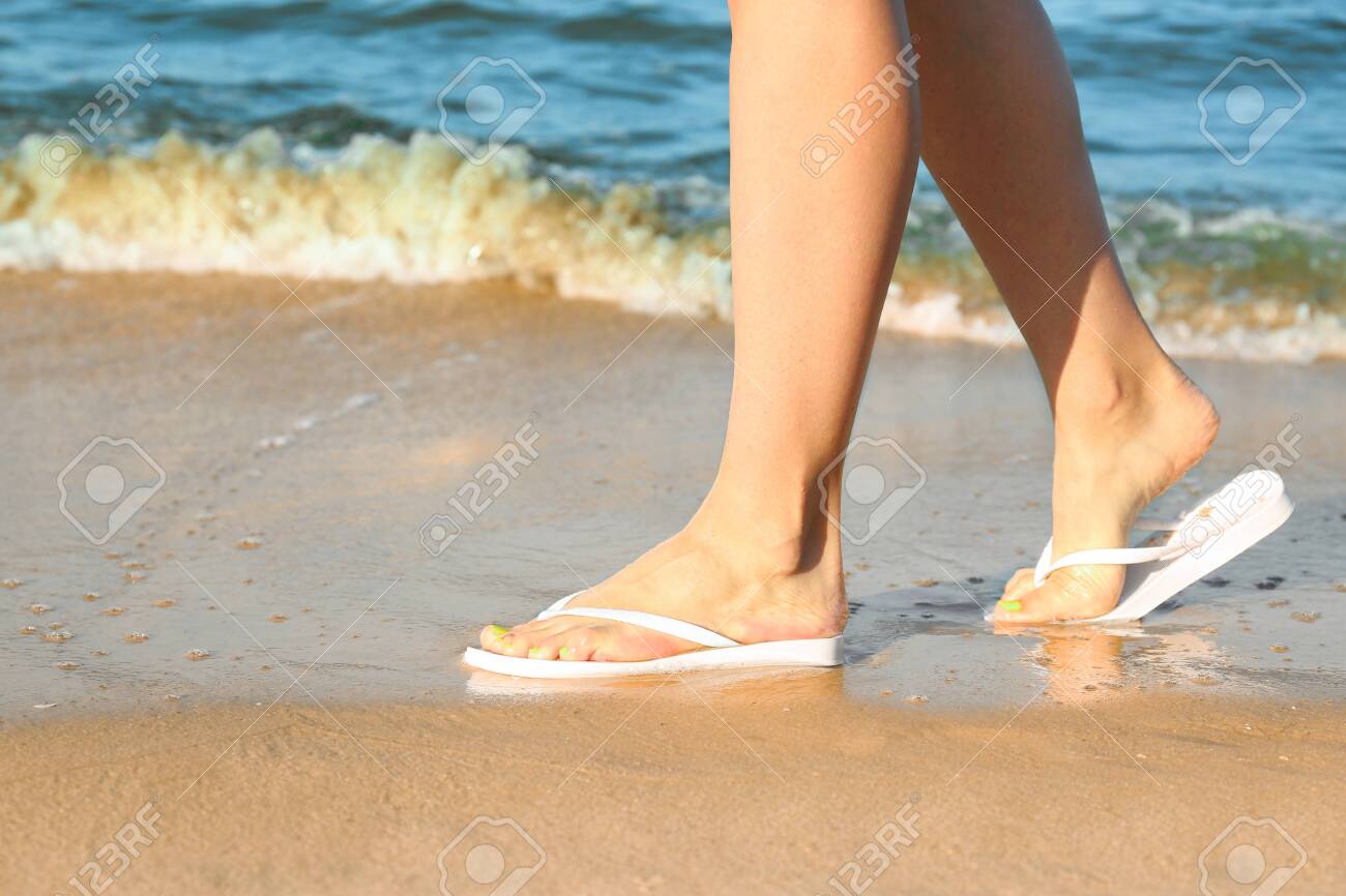 sea flip flops
