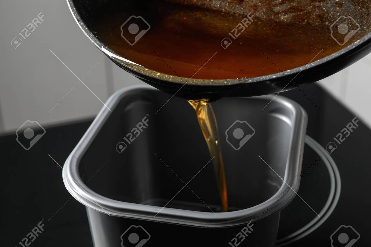used frying pan