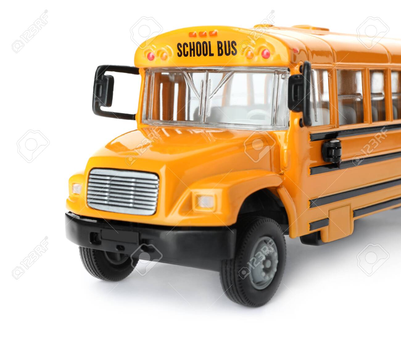 Yellow school bus isolated on white. Transport for students - 138909090 Yellow school bus isolated on white. Transport for students - 138909090