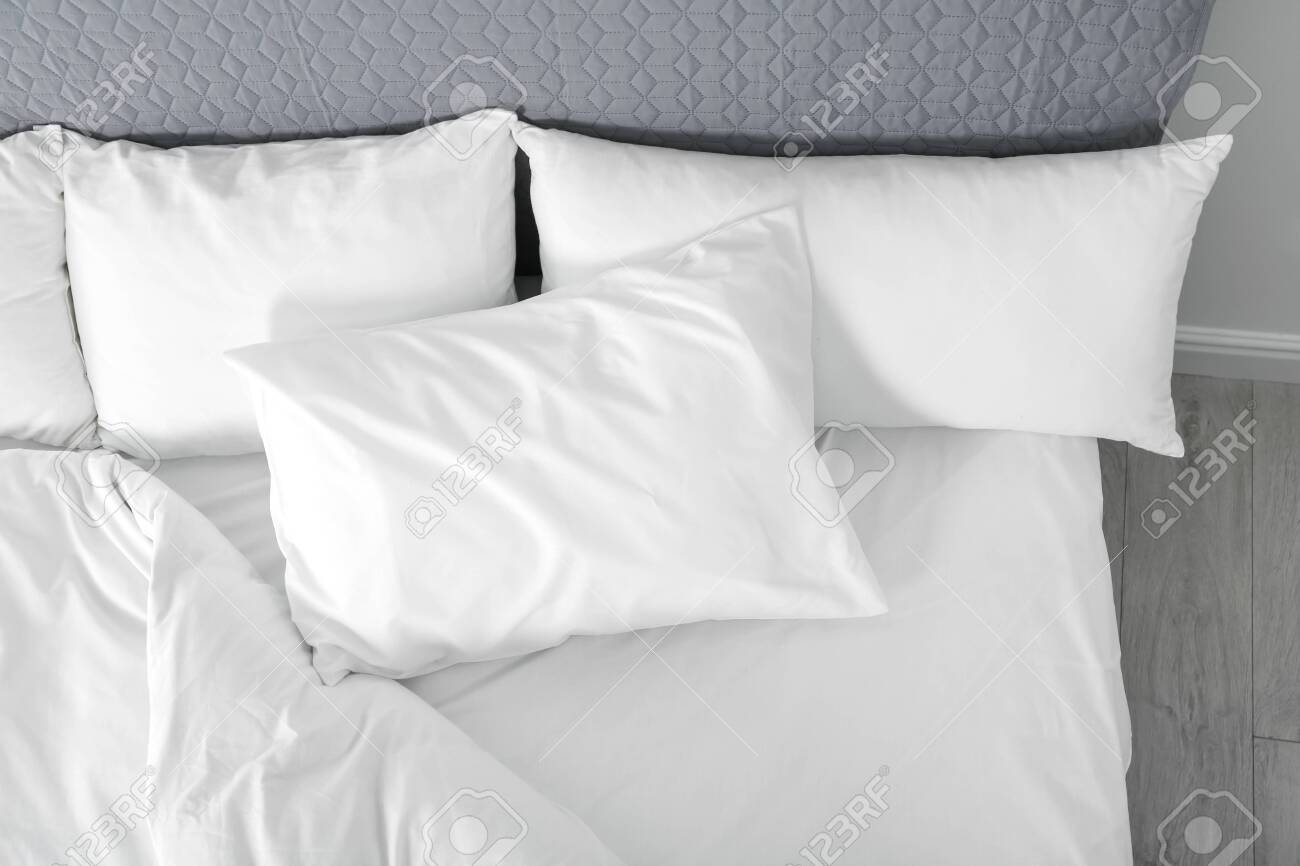 fluffy pillows