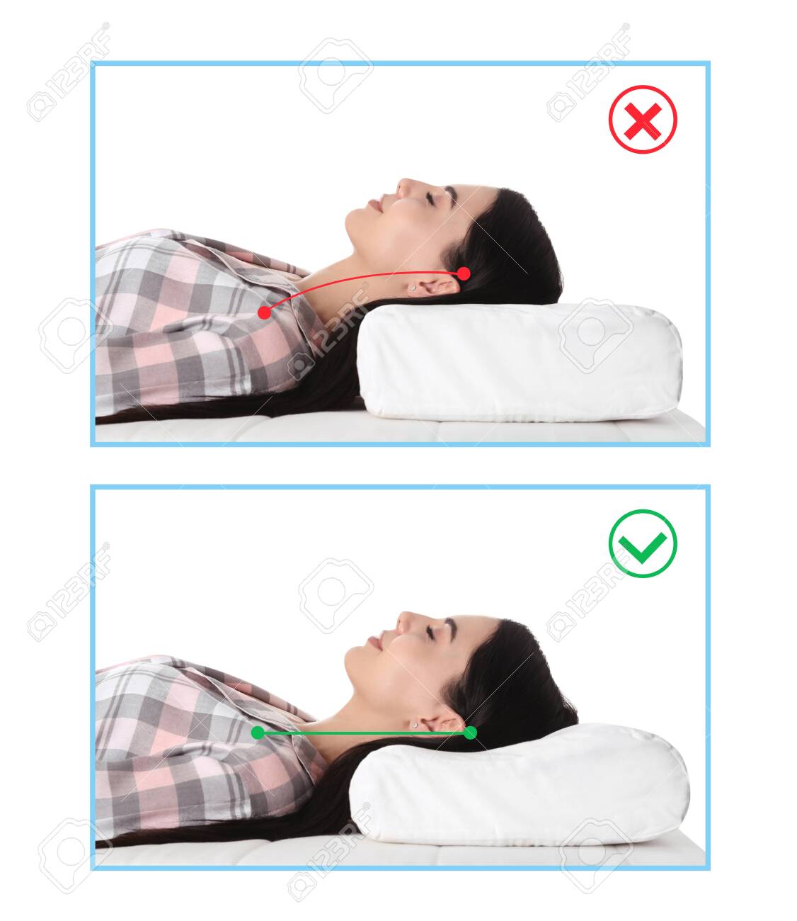 right pillow