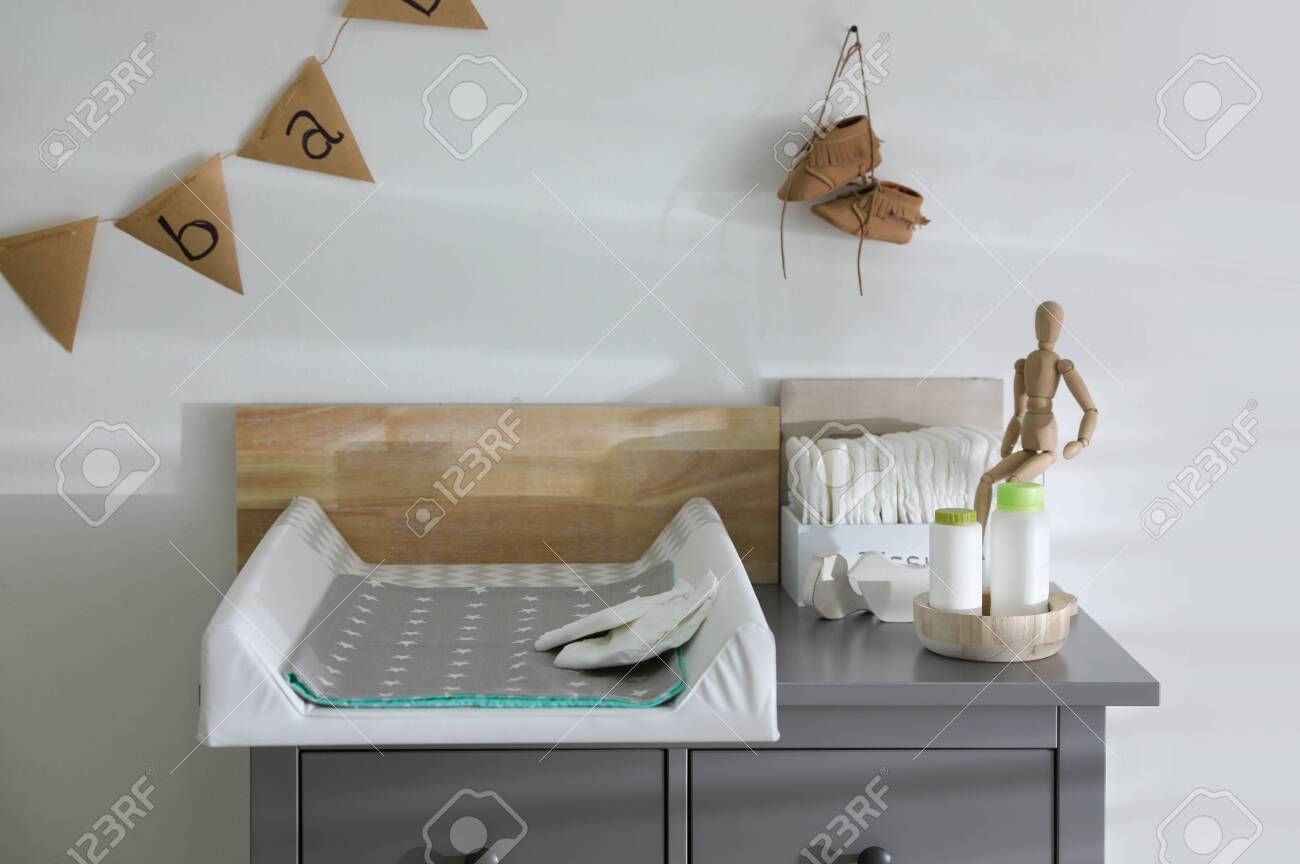 baby room changing table