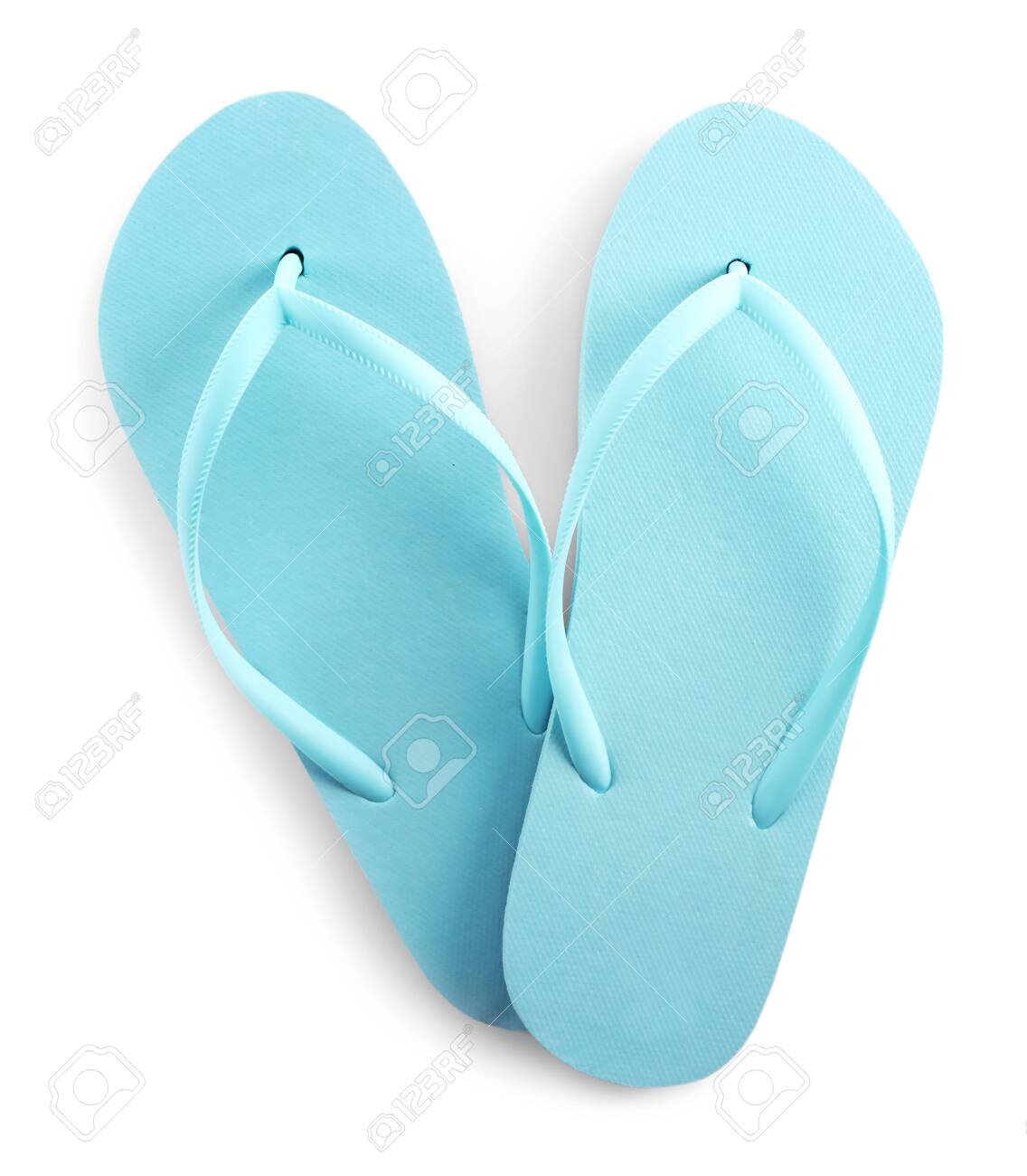 Light blue flip flops Clearance