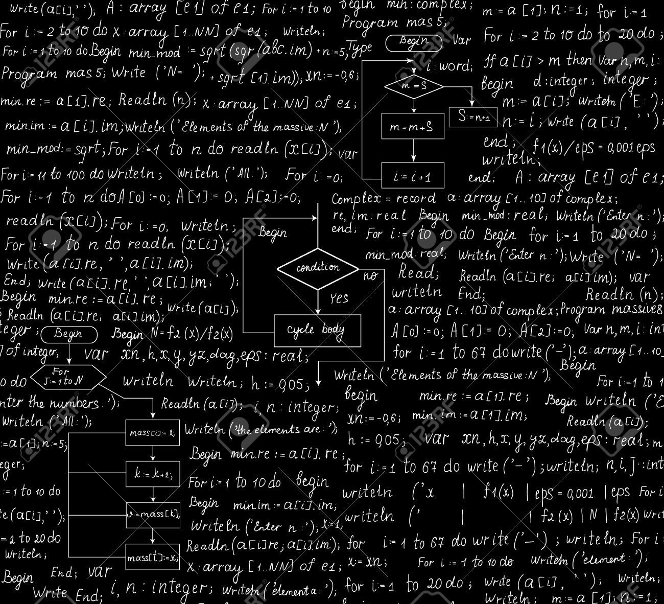 美しい技術 プログラミング コードとシームレスなパターンをベクトルします のイラスト素材 ベクタ Image