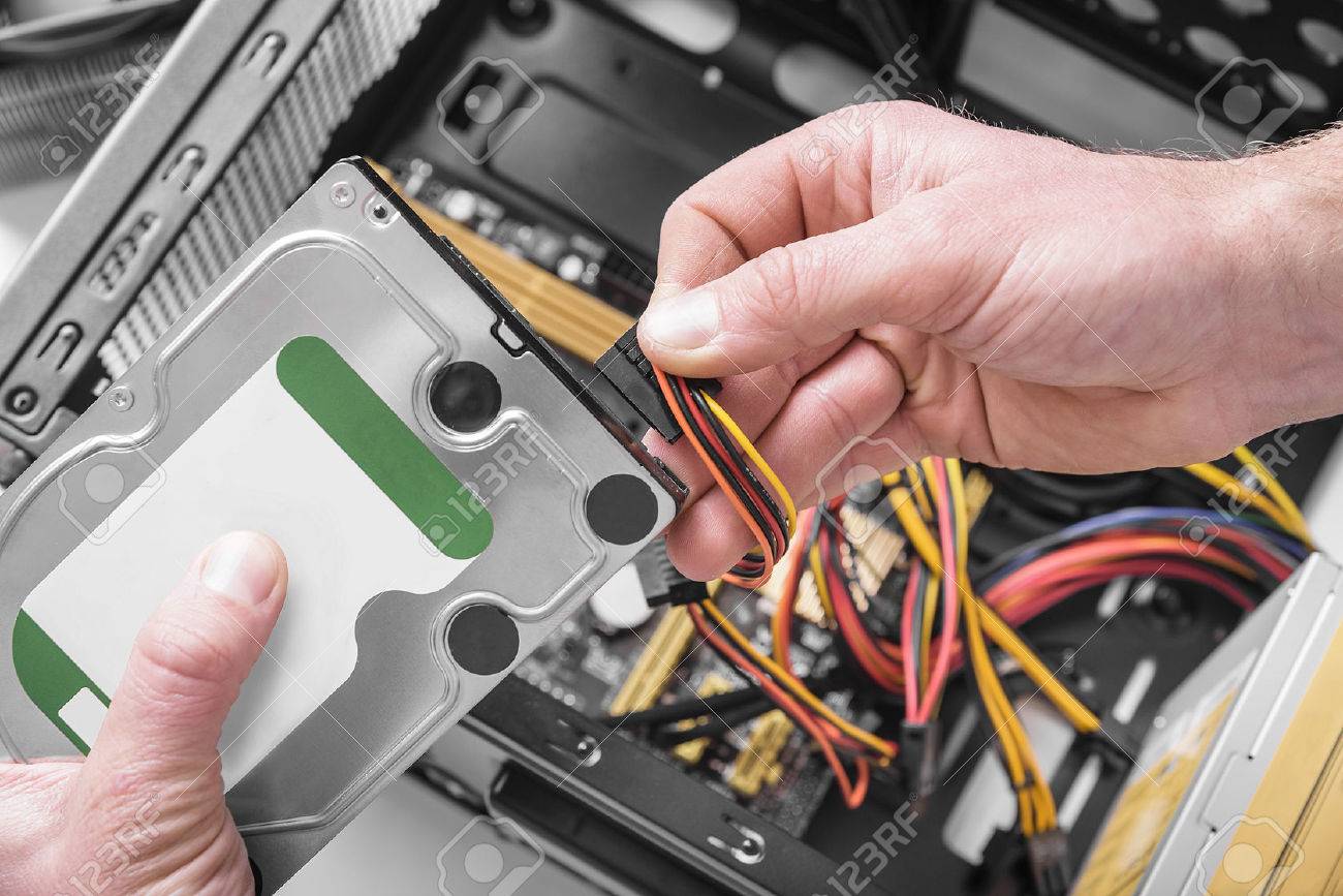 How to connect a hard drive How to connect a hard drive