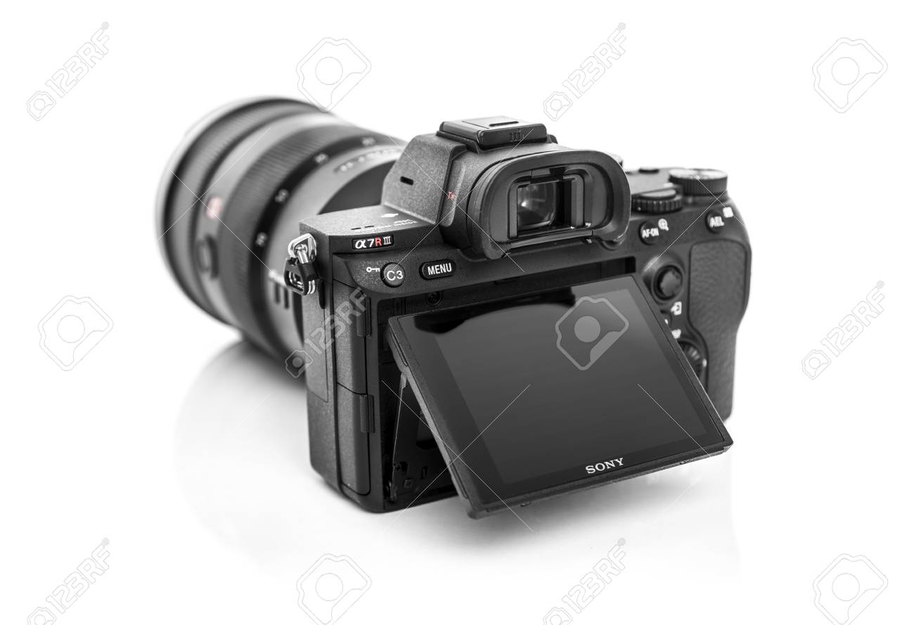 Sony Alpha A7r Iii Mirrorless Digital Camera Stock Photo Picture