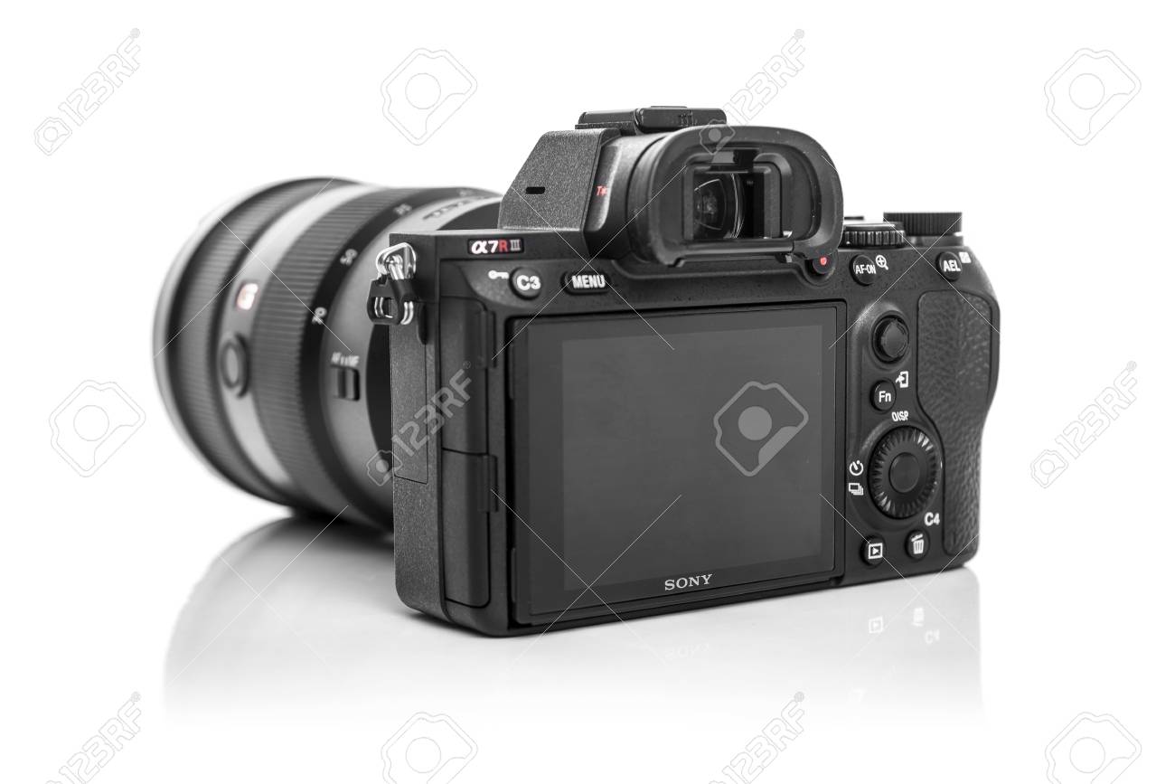 Sony Alpha A7r Iii Mirrorless Digital Camera Stock Photo Picture