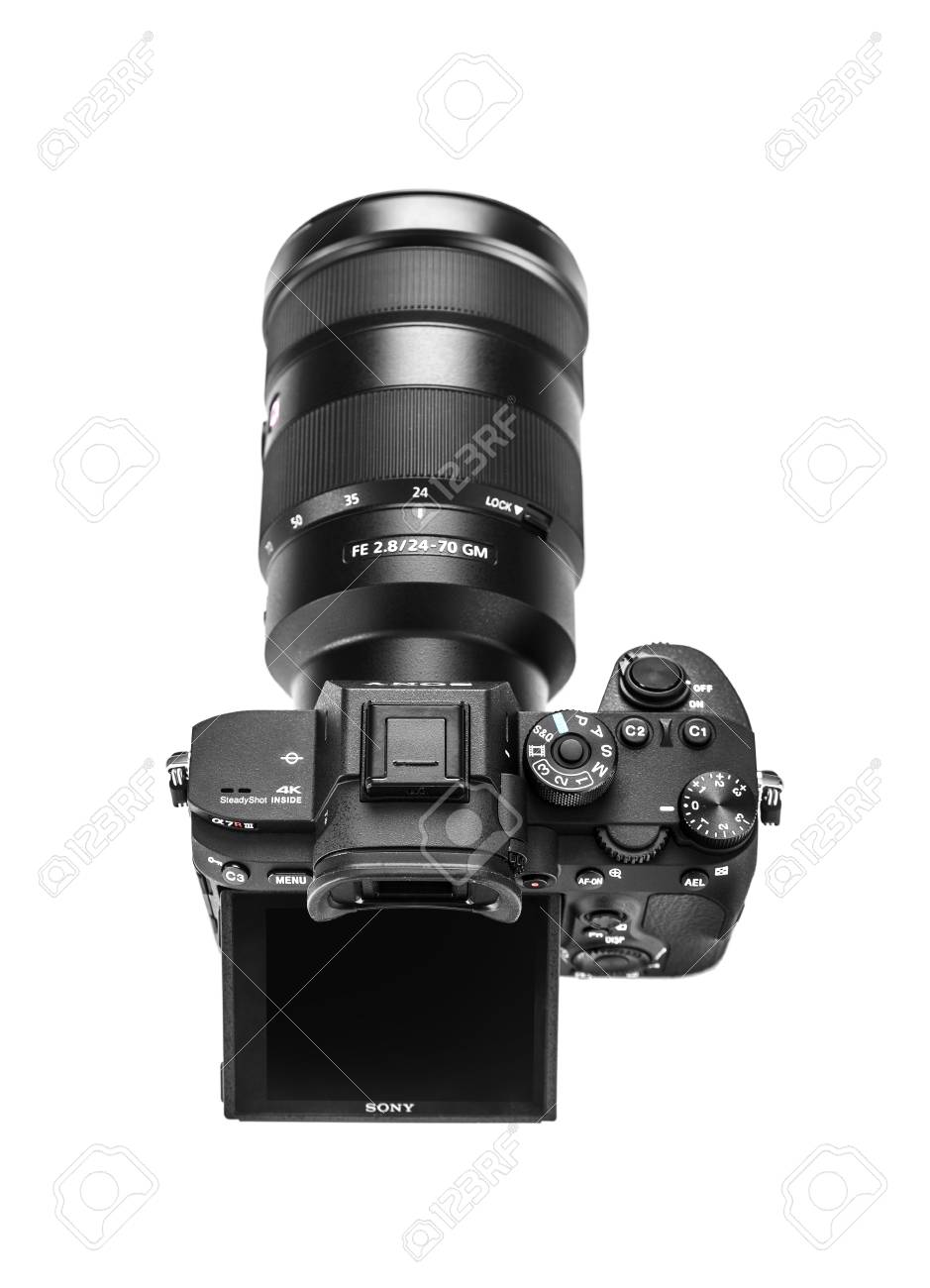 Sony Alpha A7r Iii Mirrorless Digital Camera Stock Photo Picture