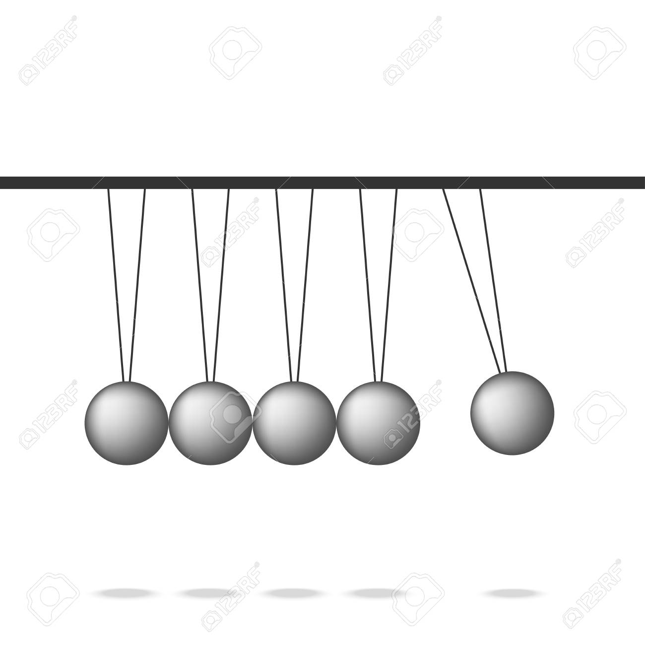 newton cradle pendulum
