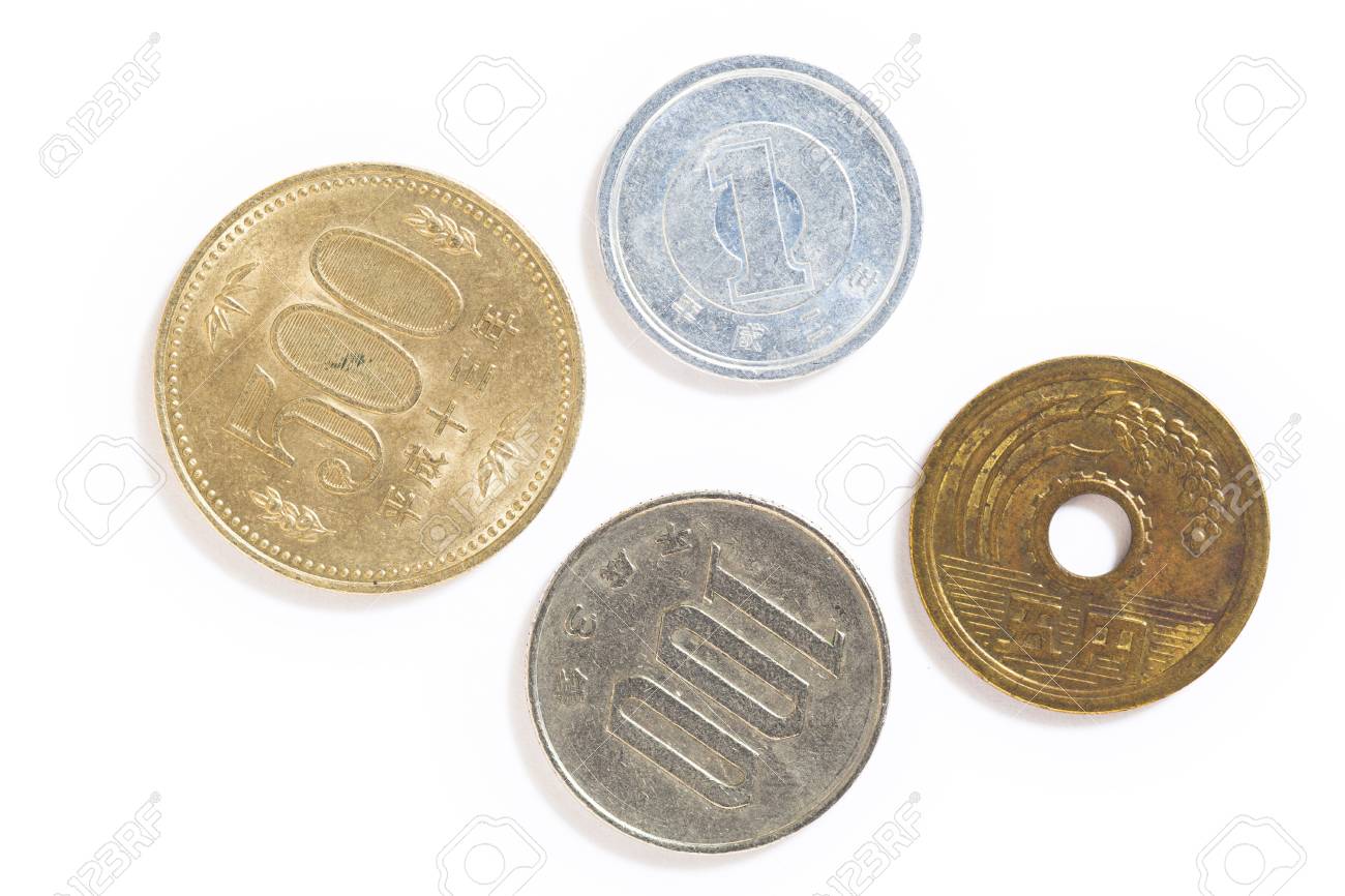 日本のコイン。日本の通貨の写真素材・画像素材 Image 43217375