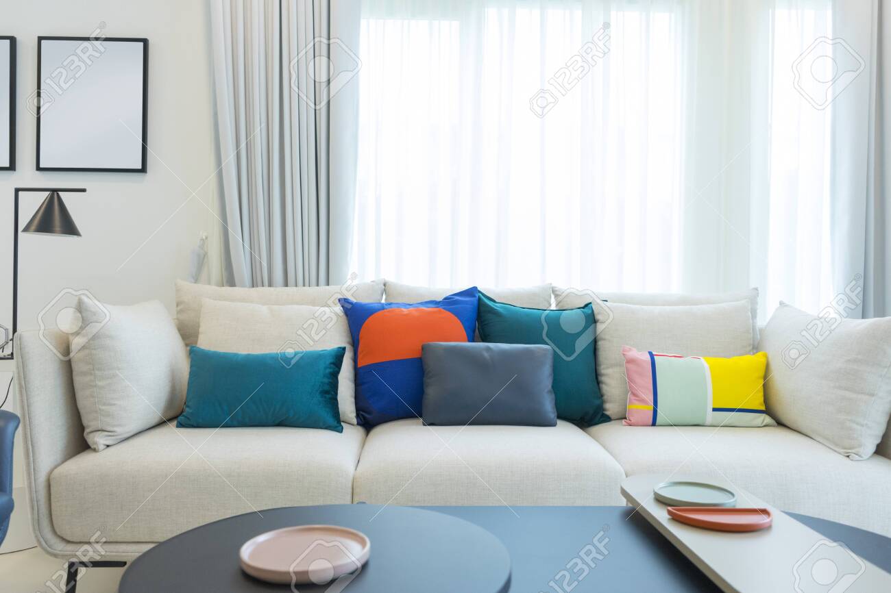 large cushion couch
