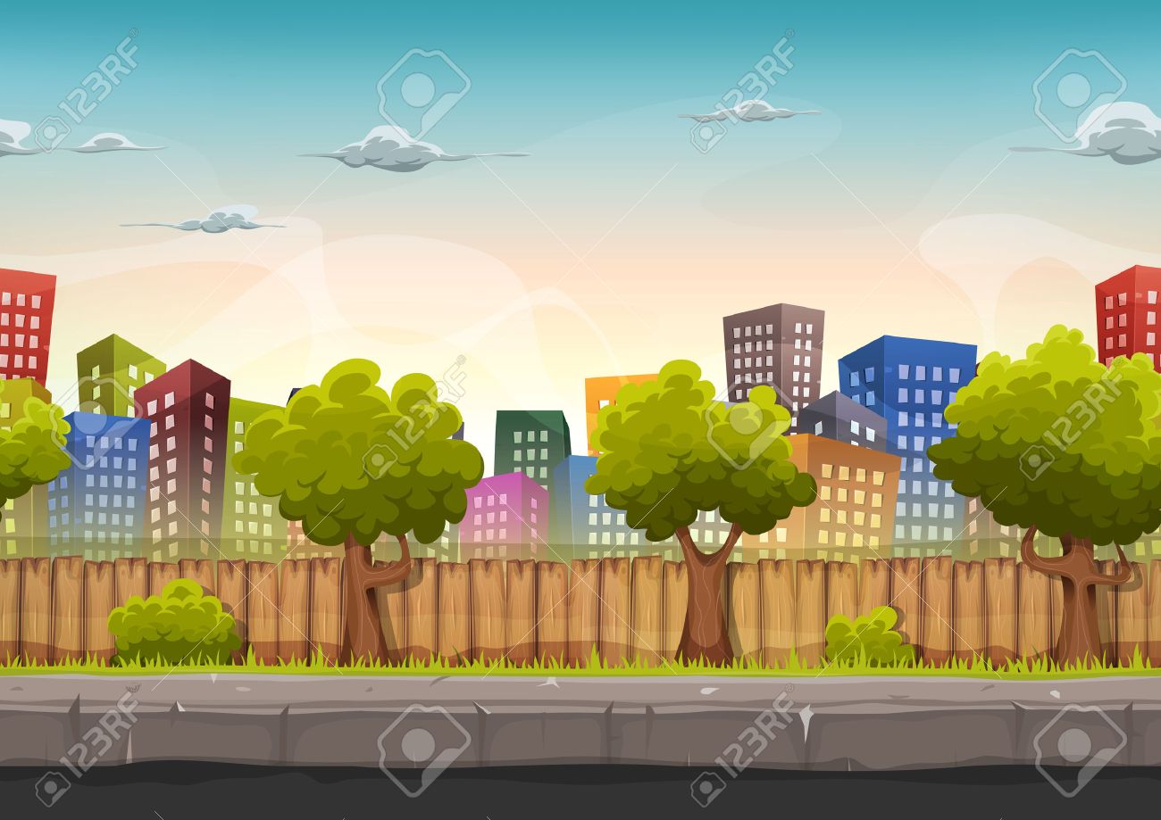 Ilustración De Un Paisaje Urbano Sin Fisuras De Dibujos Animados Con Los Edificios Y Rascacielos De Lujo, Por Ui Juego Ilustraciones Svg, Vectoriales, Clip Art Vectorizado Libre De Derechos. Image 53656560. Ilustración De Un Paisaje Urbano Sin Fisuras De Dibujos Animados Con Los Edificios Y Rascacielos De Lujo, Por Ui Juego Ilustraciones Svg, Vectoriales, Clip Art Vectorizado Libre De Derechos. Image 53656560.
