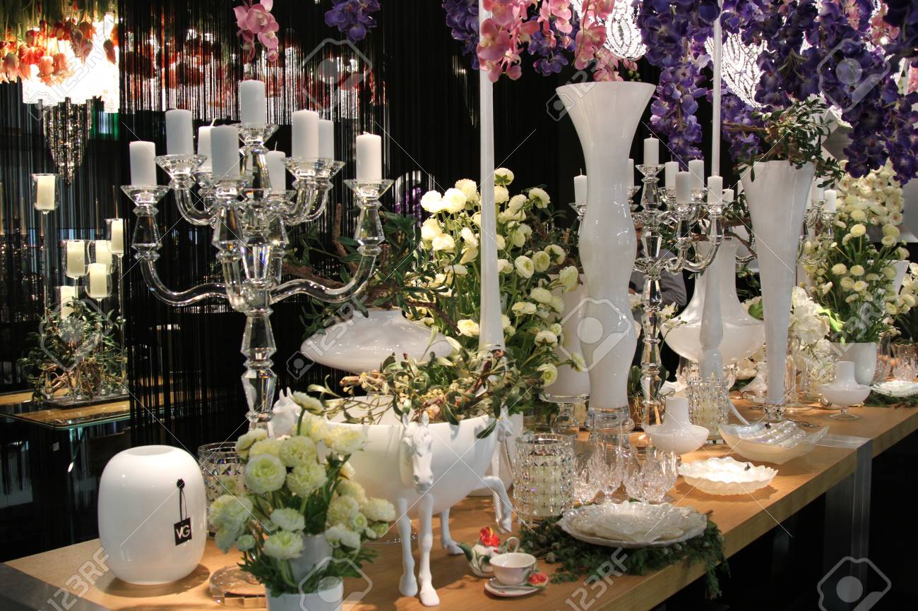 MILAN, ITALY - SEP 18, 2017: Products Displayed By VGnewtrend At HOMI Lifestyle Trade Fair 2017, Semptember Edition Stock Photo, Picture And Royalty Free Image. Image 86020548.