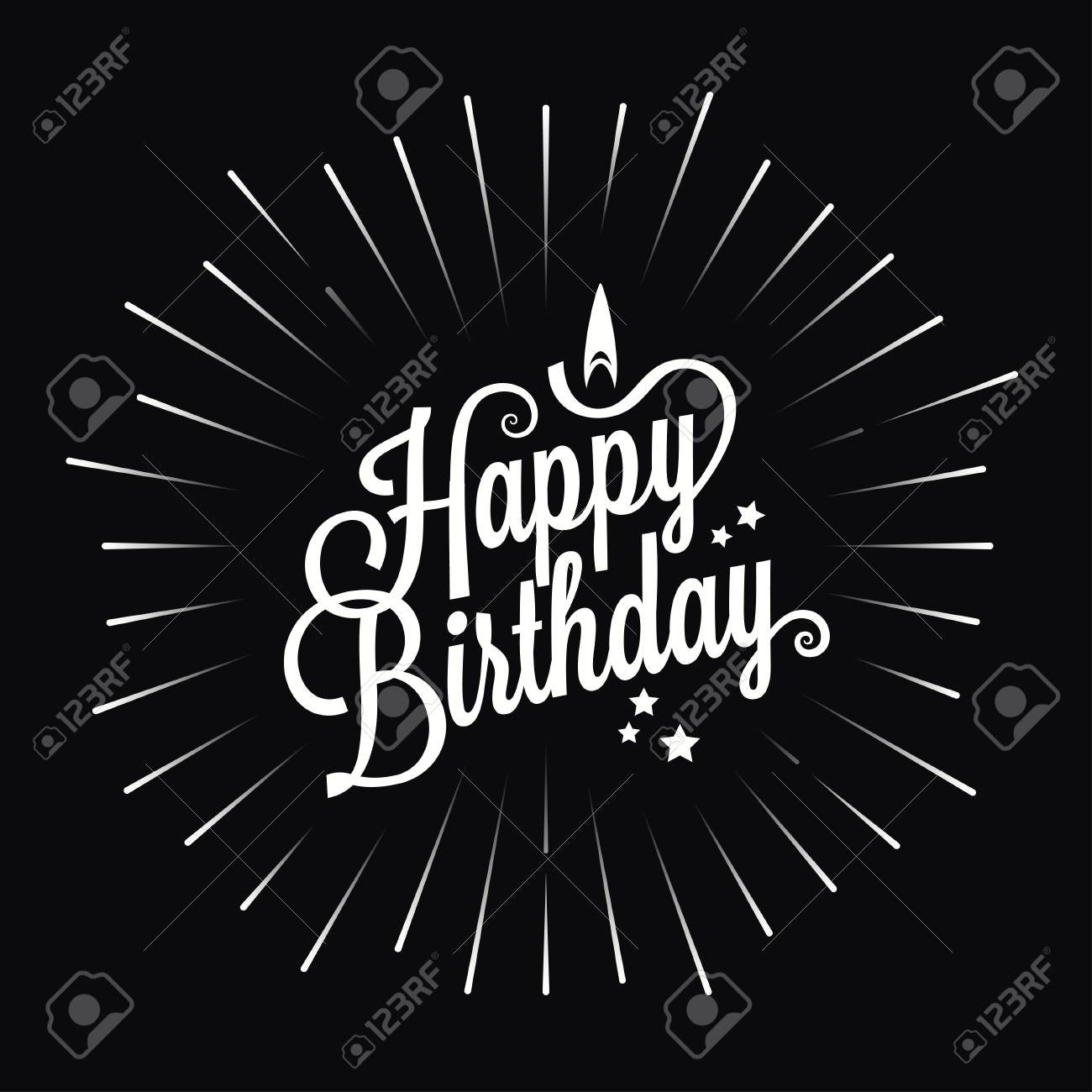 Feliz Cumpleanos Logotipo Estrella Estallo Diseno De Fondo 10 Eps Ilustraciones Svg Vectoriales Clip Art Vectorizado Libre De Derechos Image