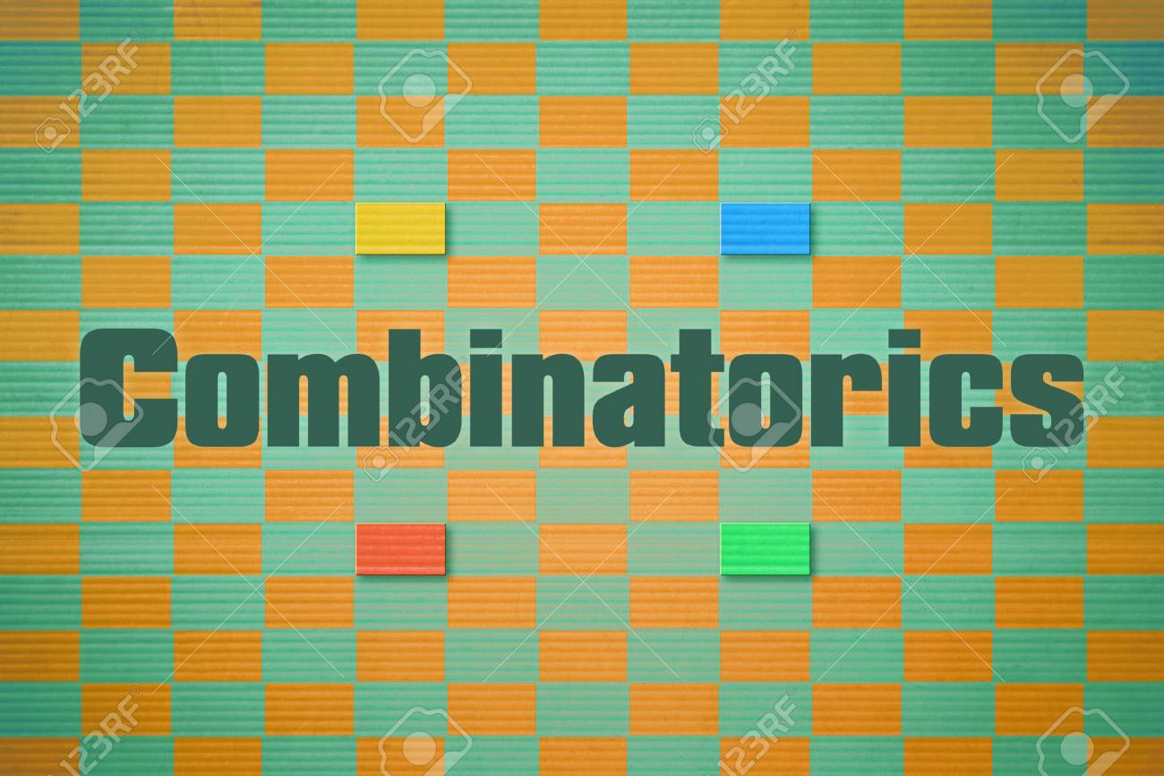 Design Which Relates To The Branch Of Mathematics Named Combinatorics Stock Photo Picture And Royalty Free Image Image