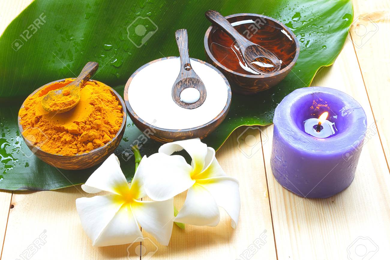 Masque Au Yogourt En Poudre Au Curcuma Et Miel Pour La Santé De La 