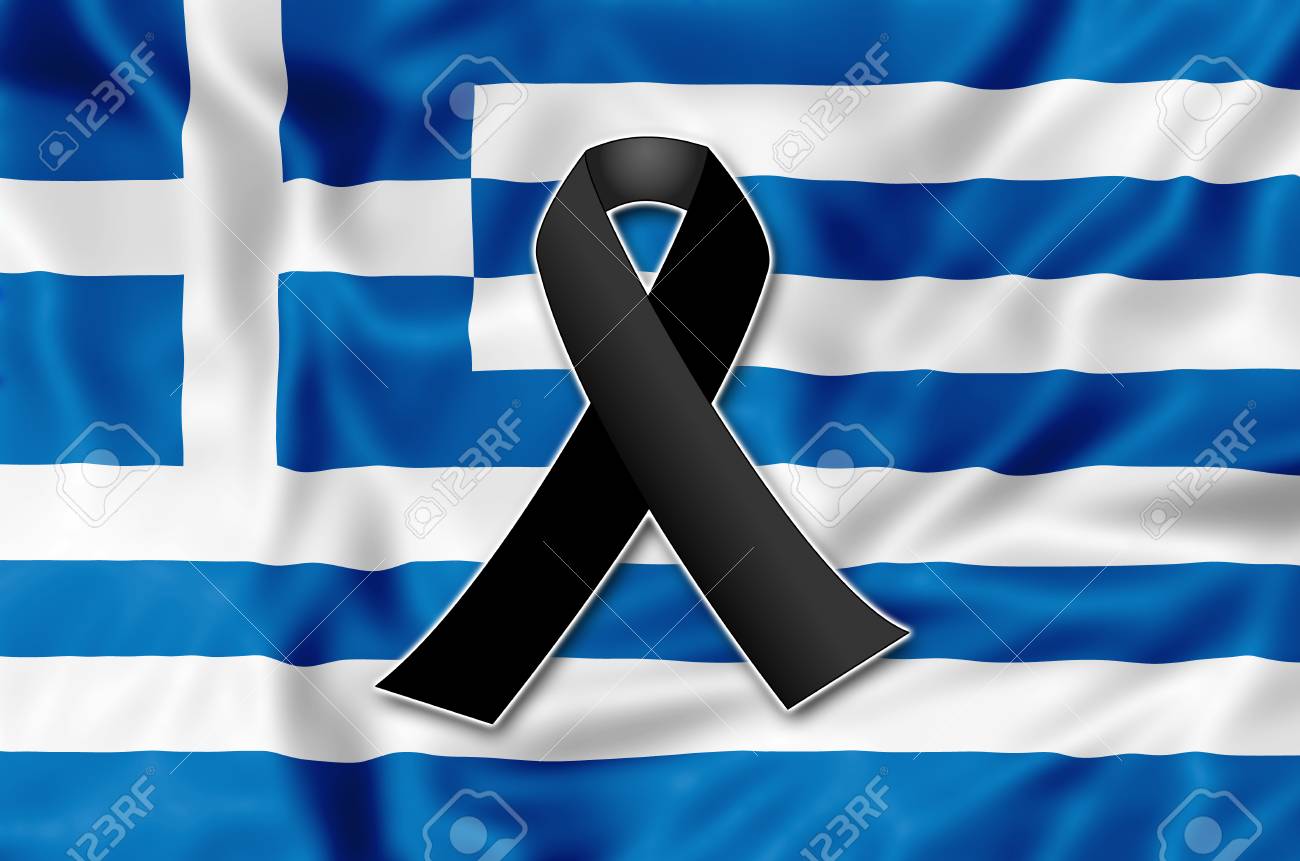 black ribbon on the