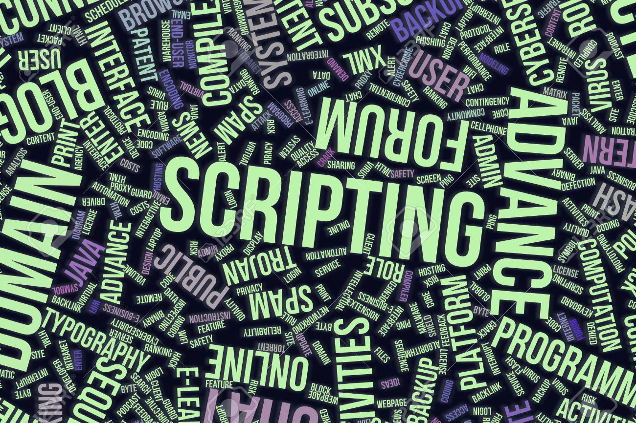 設計壁紙 テクスチャーまたは背景のためのスクリプト It 情報技術概念ワードクラウド の写真素材 画像素材 Image