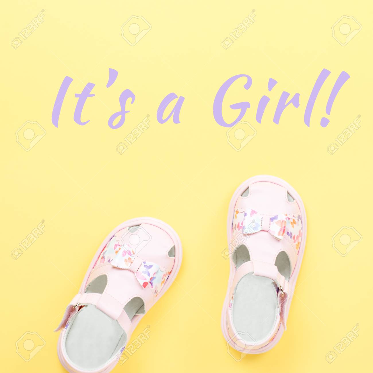 yellow sandals for baby girl
