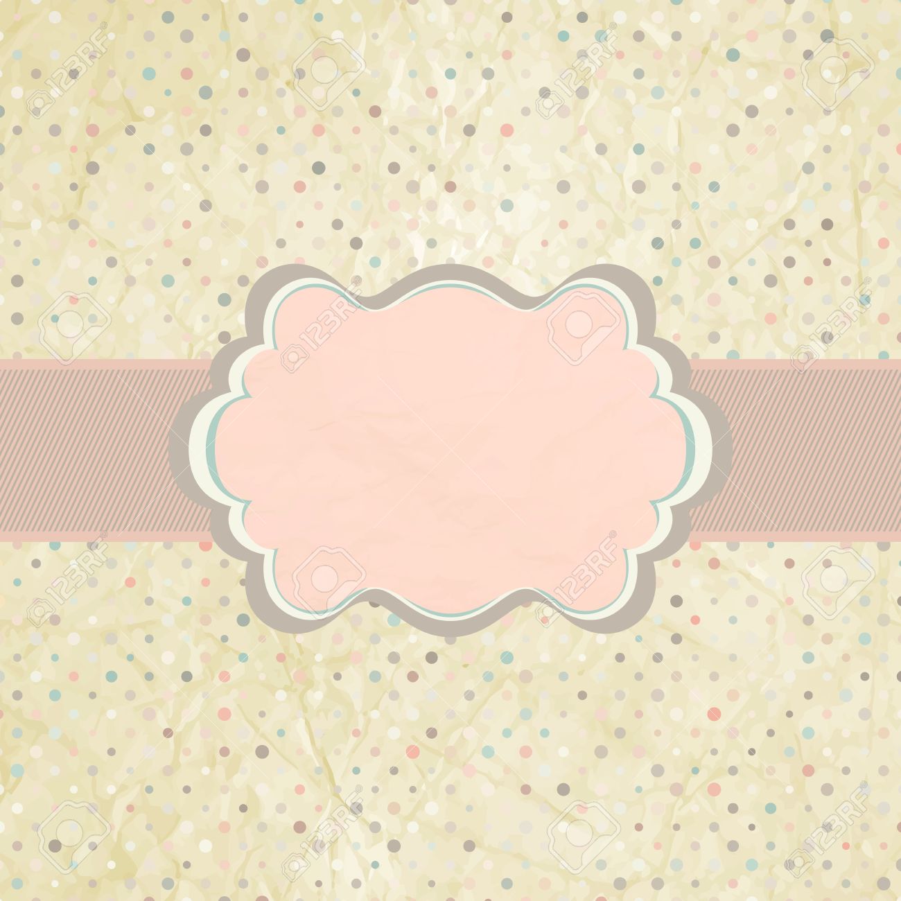 poka dot cards