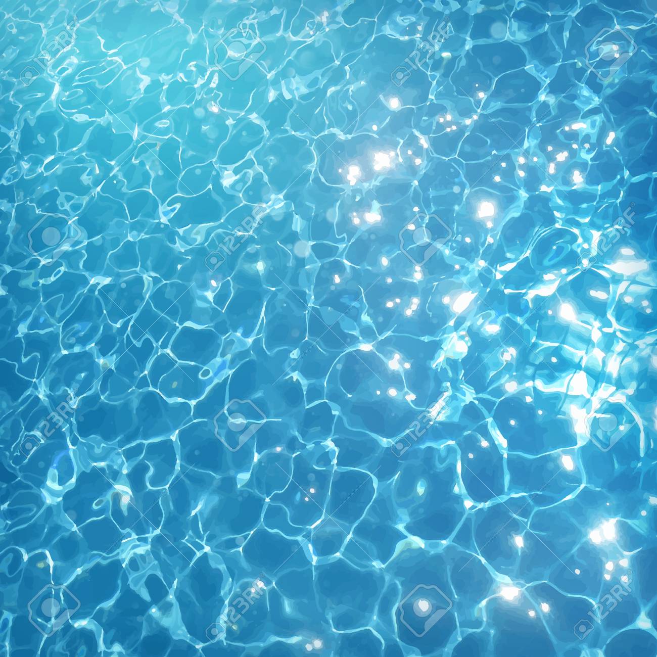 水の波紋の背景 夏 また Eps 10 ベクトルが含まれています のイラスト素材 ベクタ Image