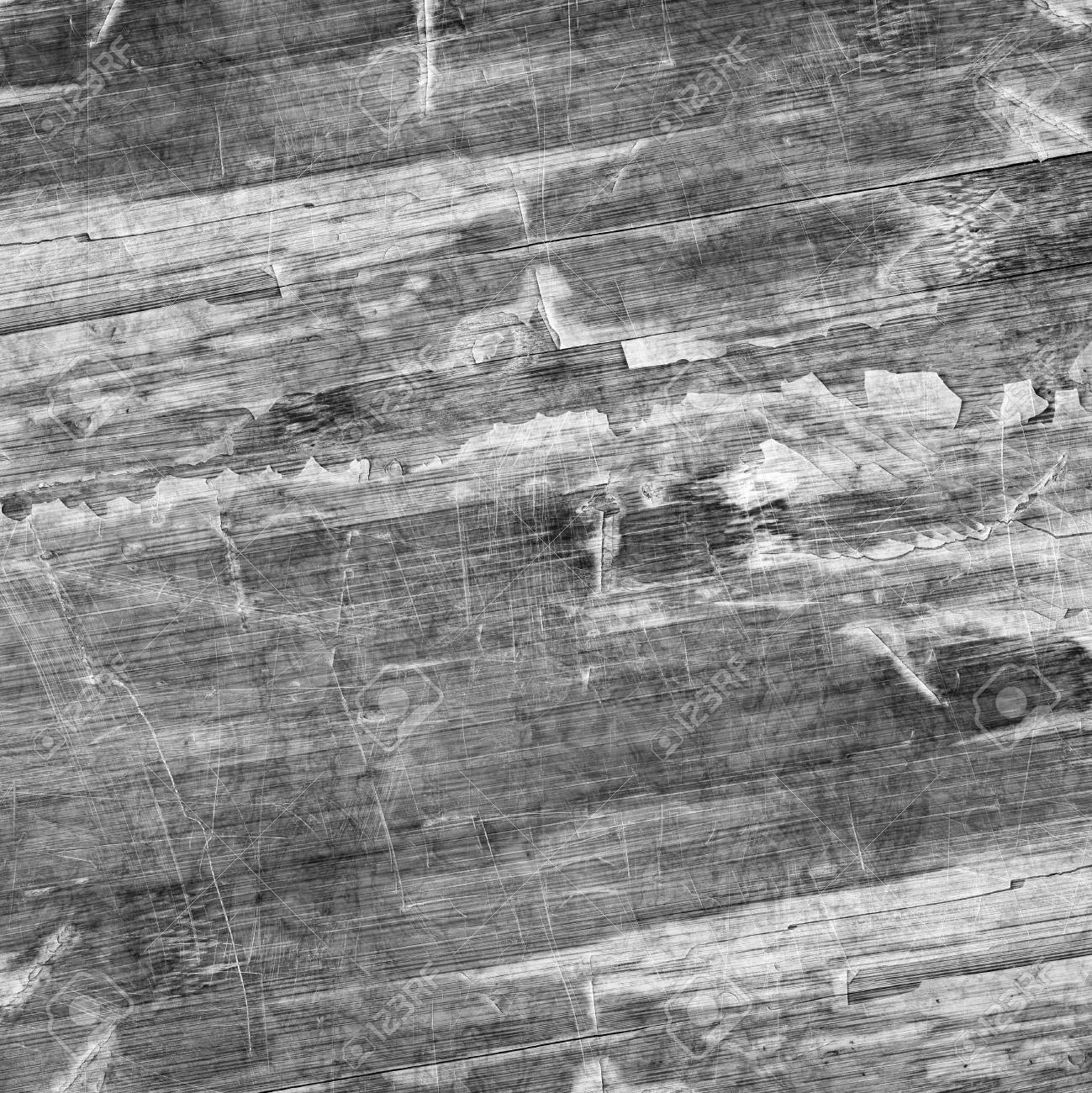 Old Weathered Wood Laminated Flooring Varnished Blockboard Panel
