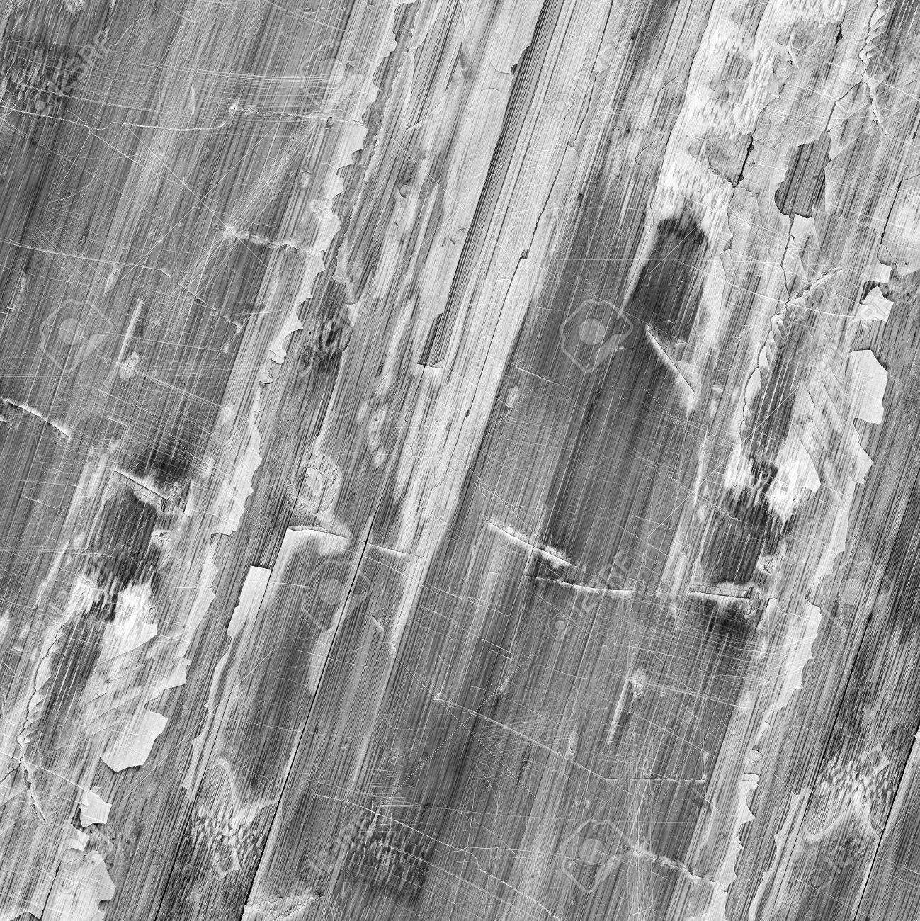 Old Weathered Wood Laminated Flooring Varnished Blockboard Panel