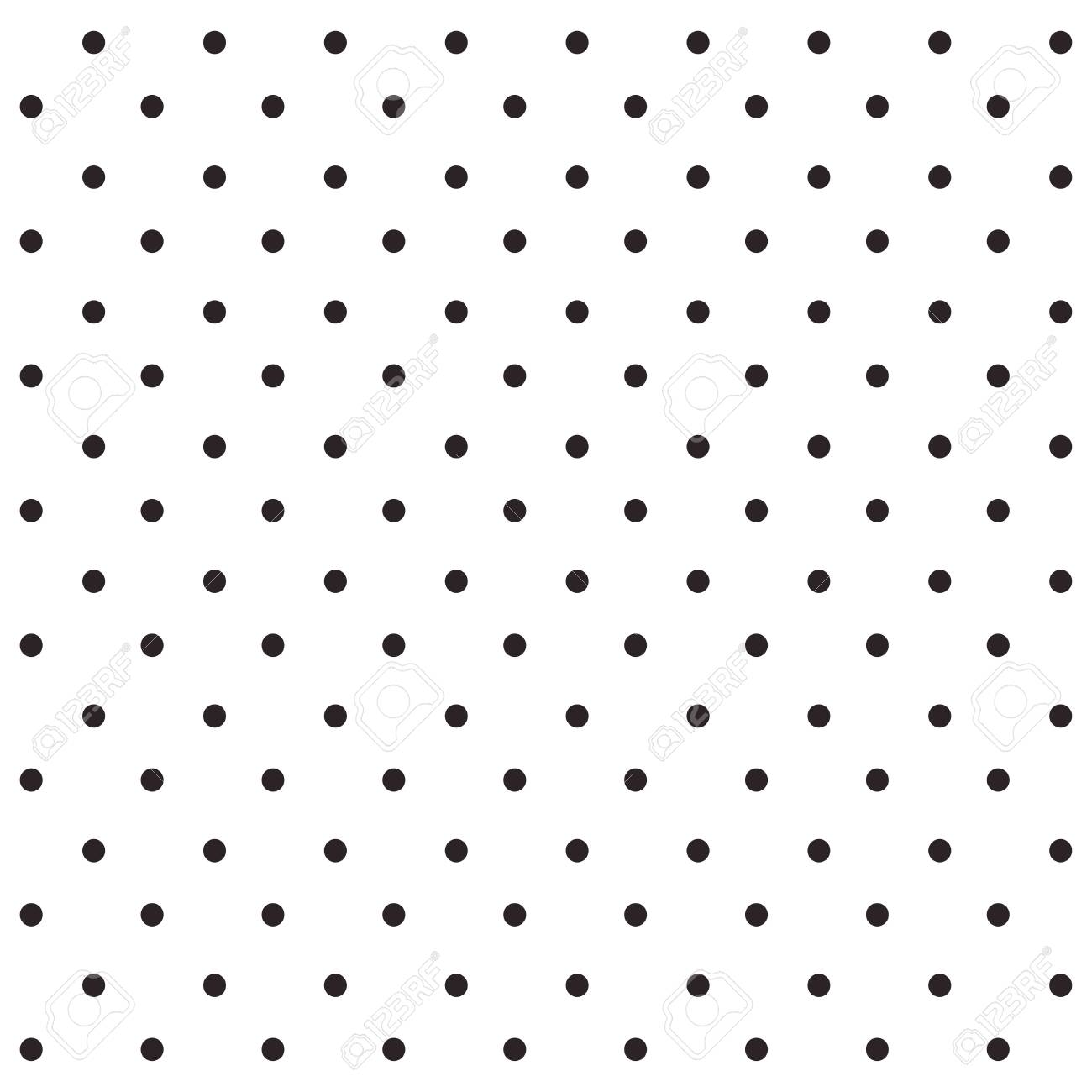 白い背景に黒のシームレスな水玉模様 のイラスト素材 ベクタ Image 白い背景に黒のシームレスな水玉模様 のイラスト素材 ベクタ Image