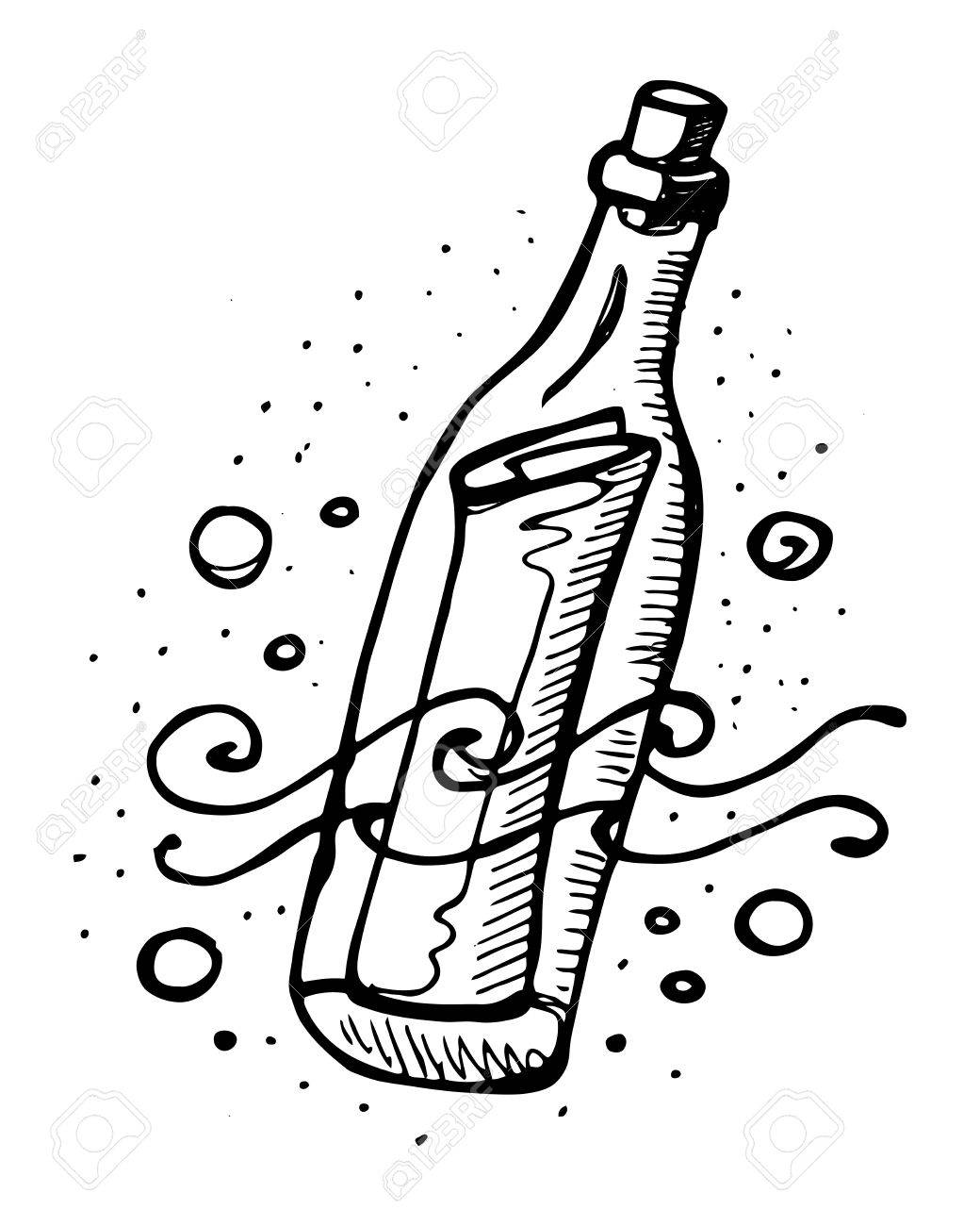 Resultado de imagen de imagenes de mensaje en una botella