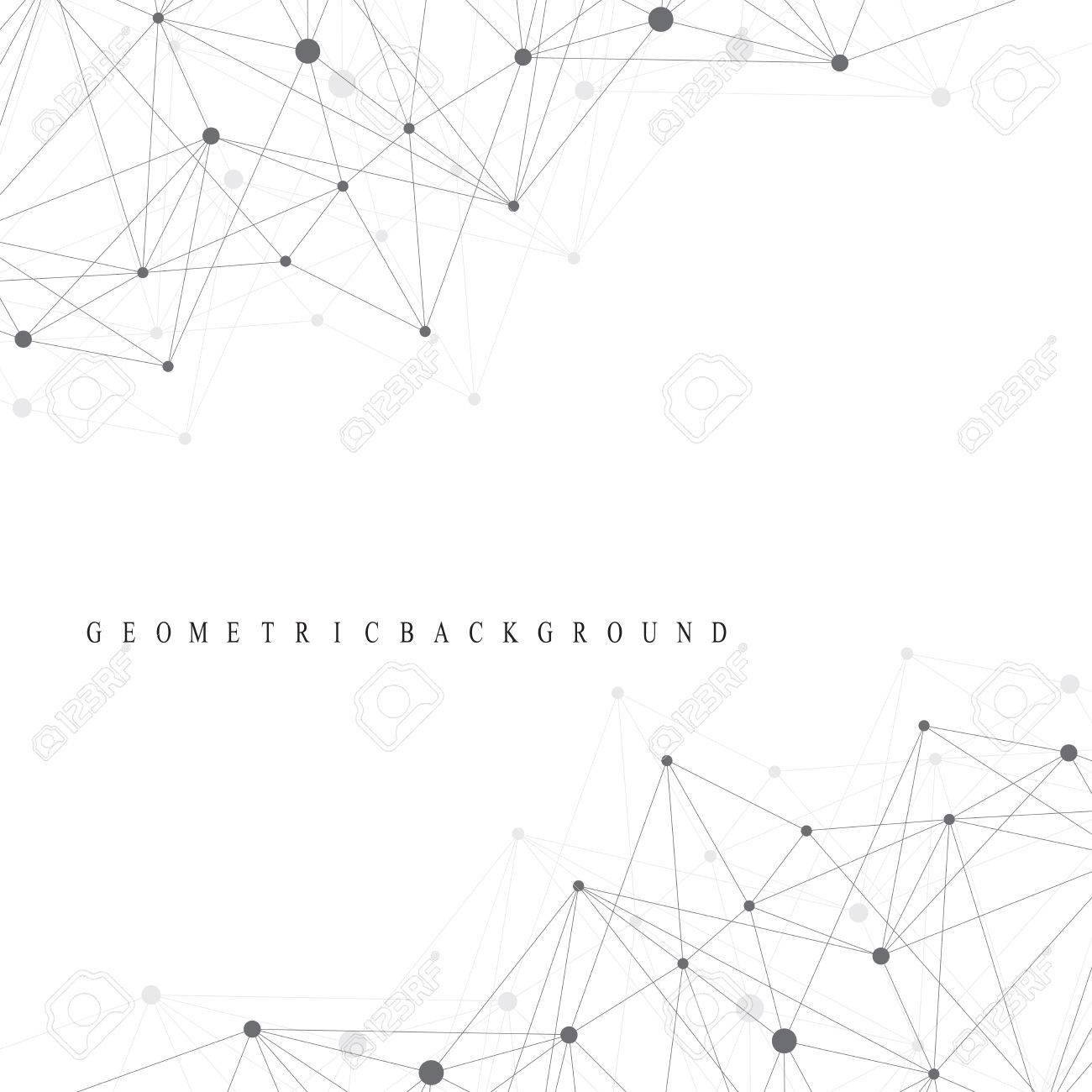 構造分子原子の Dna とコミュニケーション背景 ニューロンの概念 ドットの接続線は イリュー ジョン系 医療科学イラスト背景のイラスト素材 ベクタ Image 6038