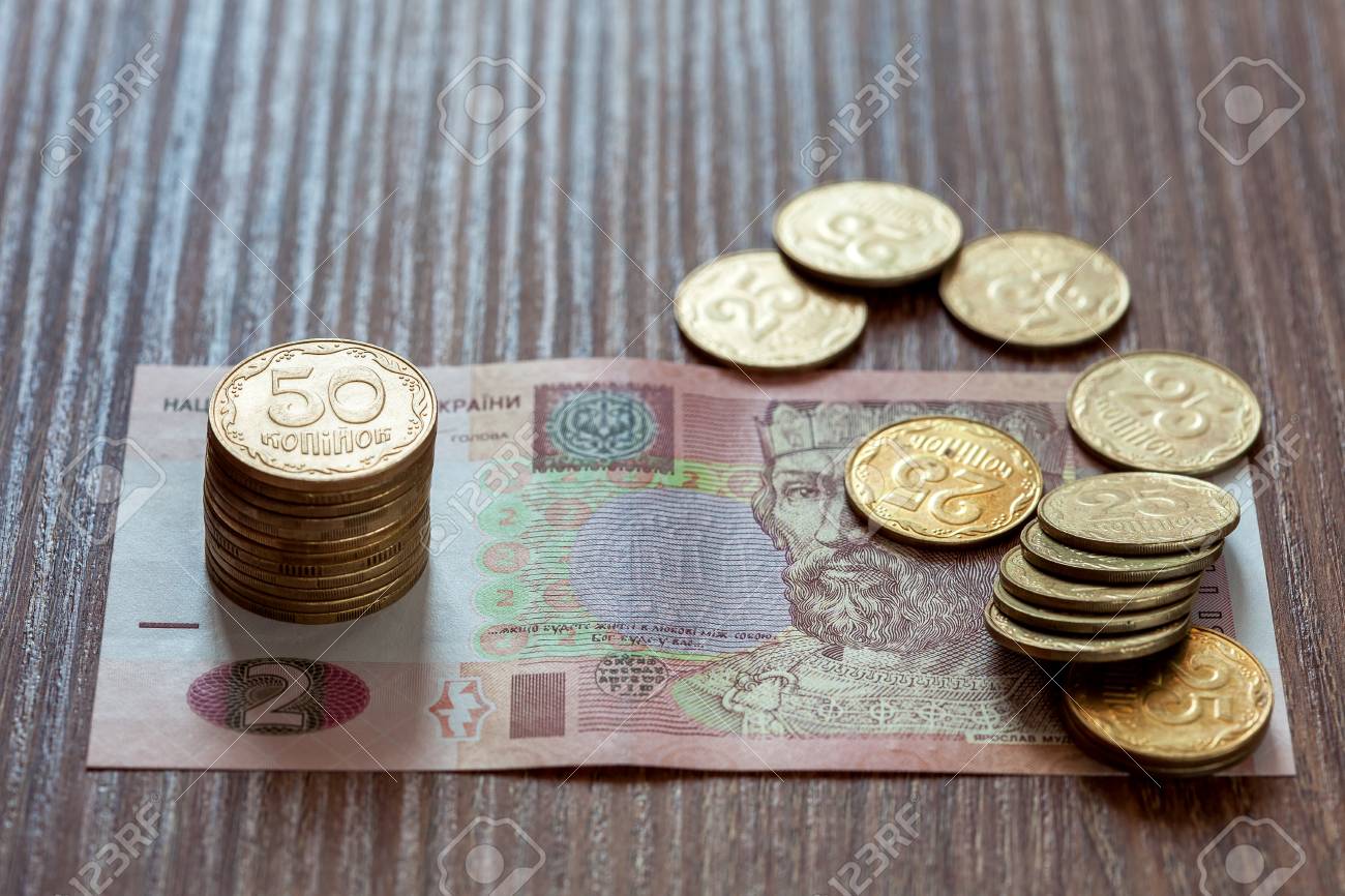 ウクライナの通貨グリブナ の写真素材 画像素材 Image