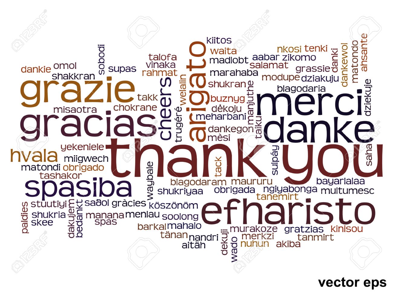 Vector conceptual thank you word cloud isolated for business or Thanksgiving Day - 36276796 Vector conceptual thank you word cloud isolated for business or Thanksgiving Day - 36276796