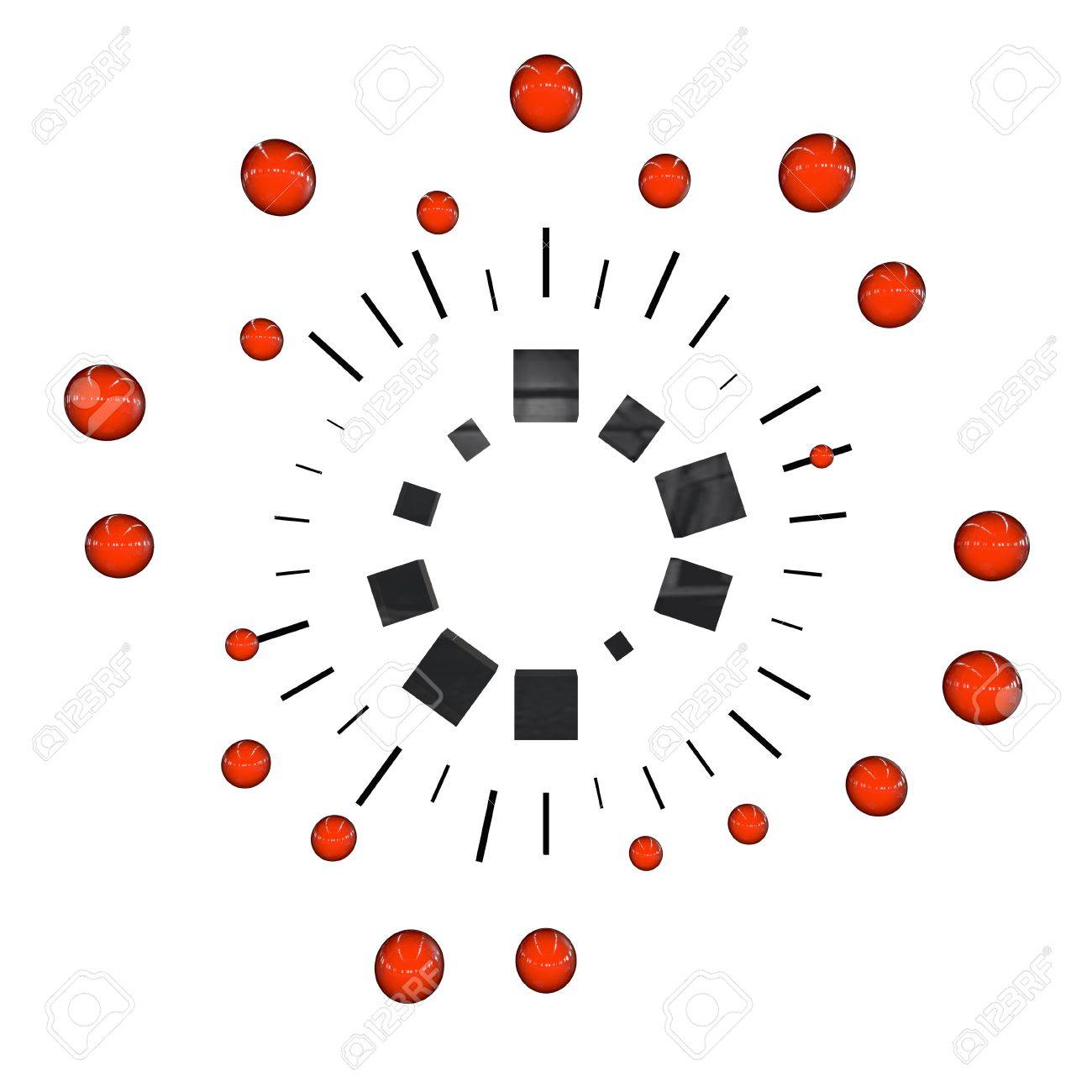 モーション グラフィックス 赤を象徴する絵文字 の写真素材 画像素材 Image