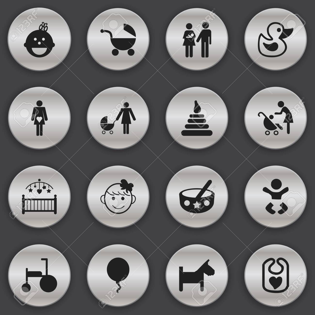 Set Von 16 Editable Child Icons Enthalt Symbole Wie Fahrrad Kinderzimmer Kinderwagen Und Mehr Lizenzfrei Nutzbare Vektorgrafiken Clip Arts Illustrationen Image 83081731