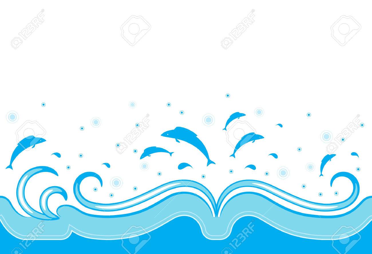 waves blue