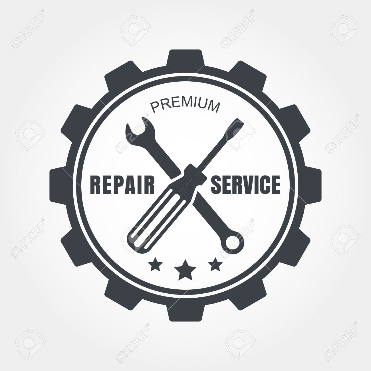 auto repair logo design