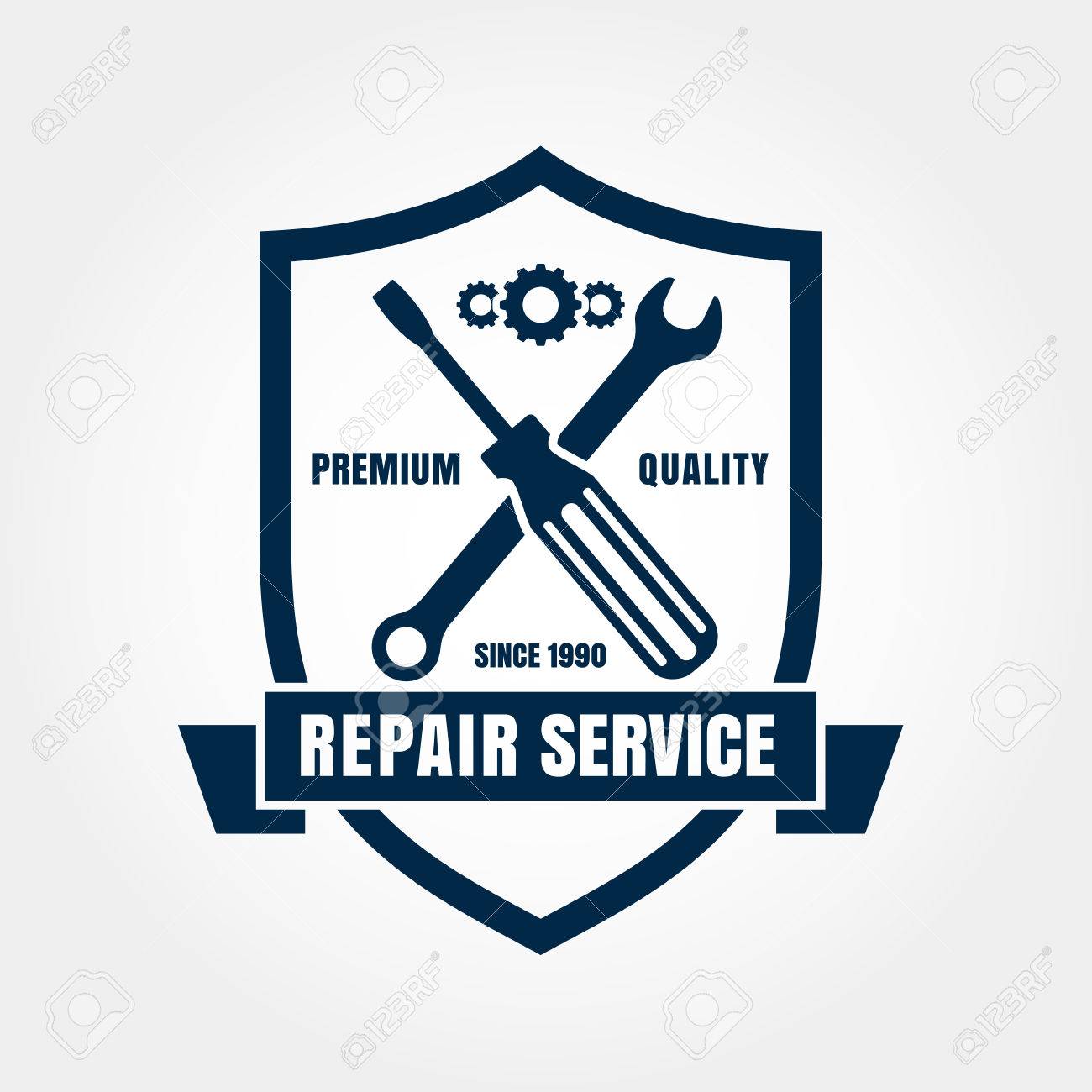 auto repair logo design