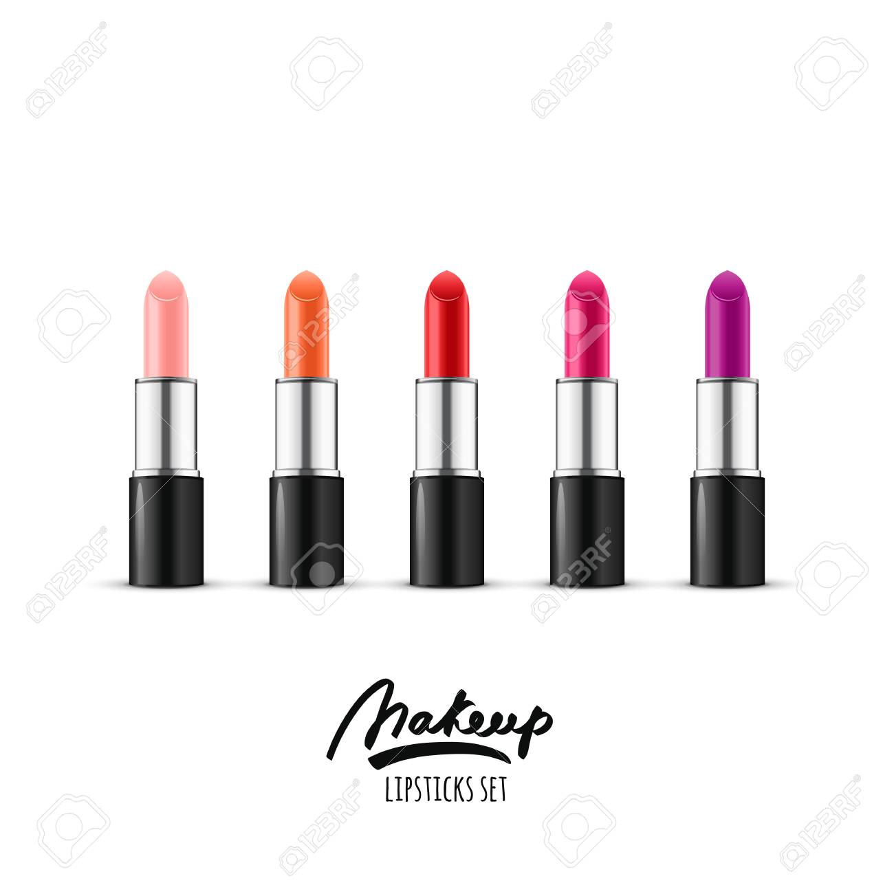 multicolor lipstick set