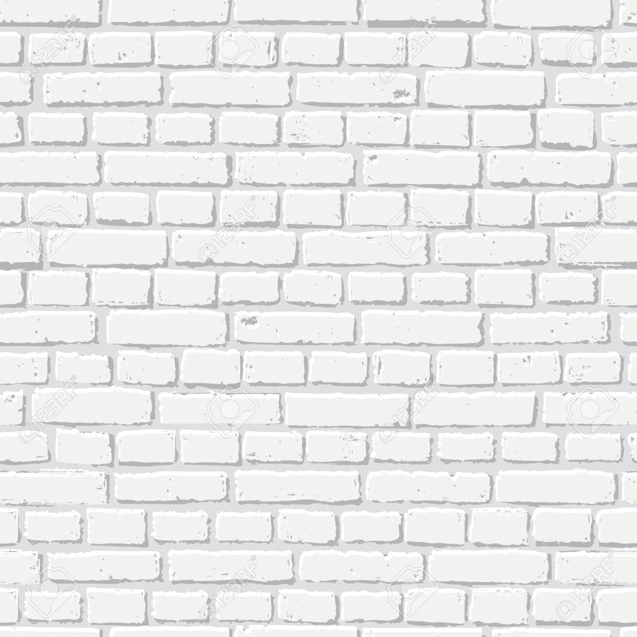 白いレンガの壁のシームレスな質感 抽象的な建築とロフトインテリア 背景 のイラスト素材 ベクタ Image